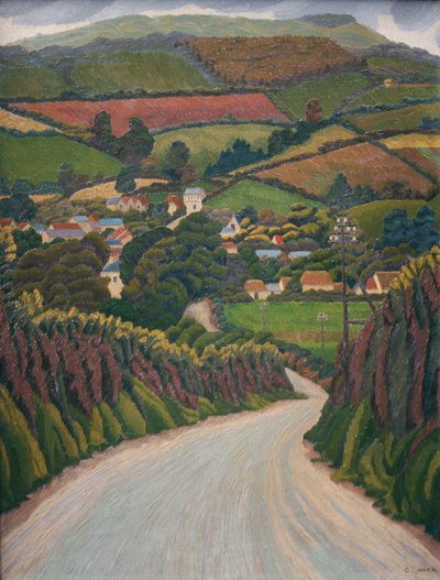 Penally Hill, Cornwall by Charles Ginner