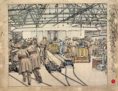 The Filling Factory, Hereford by Charles Ginner