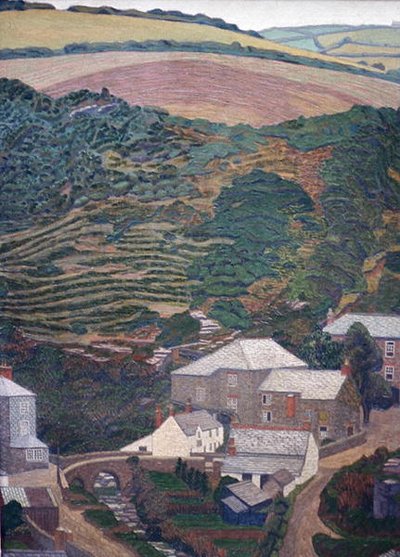 The Hillside by Charles Ginner