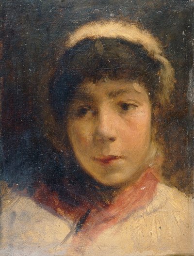 Girl in a White Cap by Charles Gogin