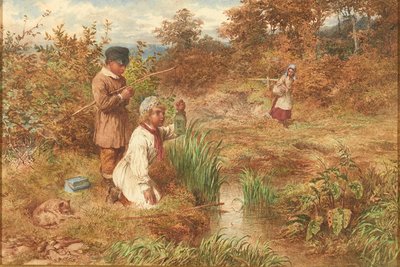Stickleback Fishers by Charles Green