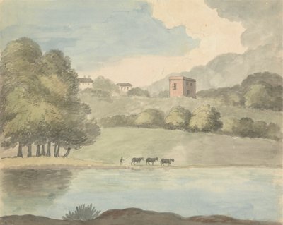 River Landscape by Charles Hamilton Smith