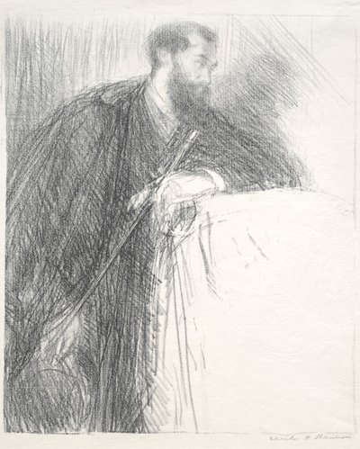 Lucien Pissarro by Charles Haslewood Shannon