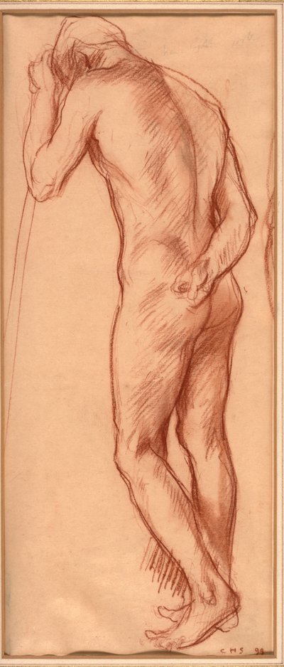 Male Nude by Charles Haslewood Shannon