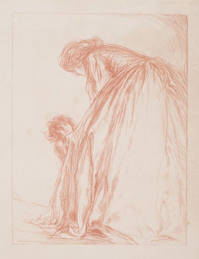 Mother and Child by Charles Haslewood Shannon