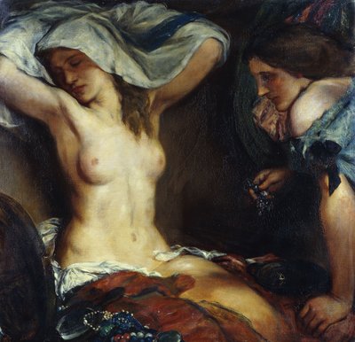 The Amethyst Necklace by Charles Haslewood Shannon