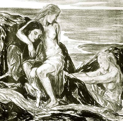 The Ebb Tide by Charles Haslewood Shannon