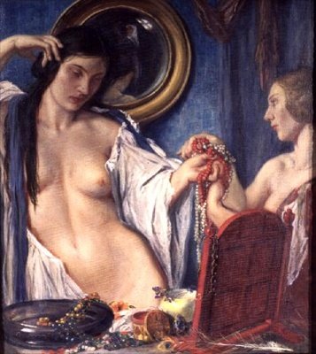 The Toilet by Charles Haslewood Shannon