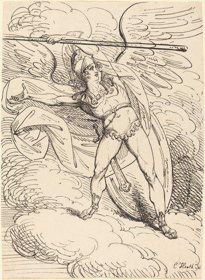 Apollo as a Warrior by Charles Heath