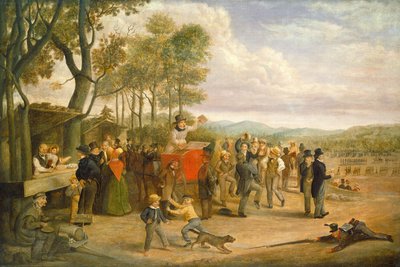 Muster Day, 1843 or after by Charles Henry Granger