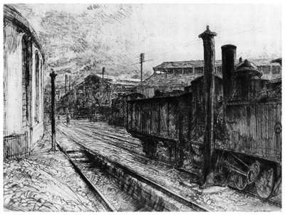 Gare St Lazare by Charles Heyman