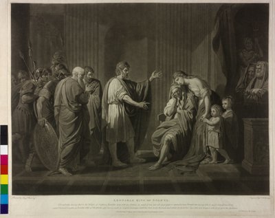 Leonidas II, King of Sparta by Charles Howard Hodges