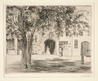 Corner of the Street by Charles Huard