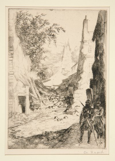 View of St. Jean des Vignes by Charles Huard