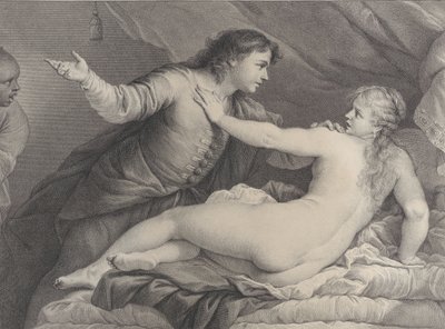 Tarquin and Lucretia, 1752 by Charles Hutin