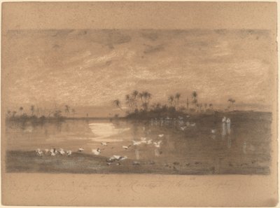 Rosetta, Egypt by Charles J. Bridgman