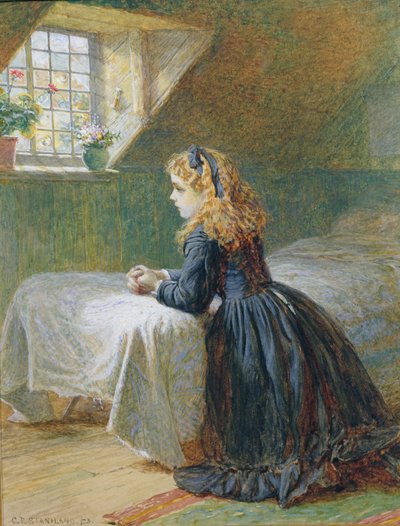 Morning Prayers, 1873 by Charles J. Staniland
