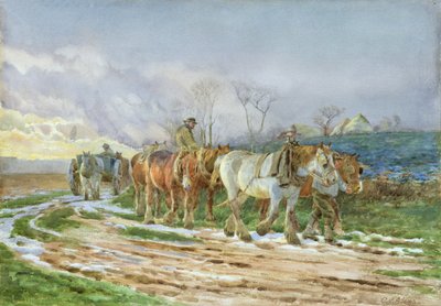 Homeward Bound by Charles James Adams