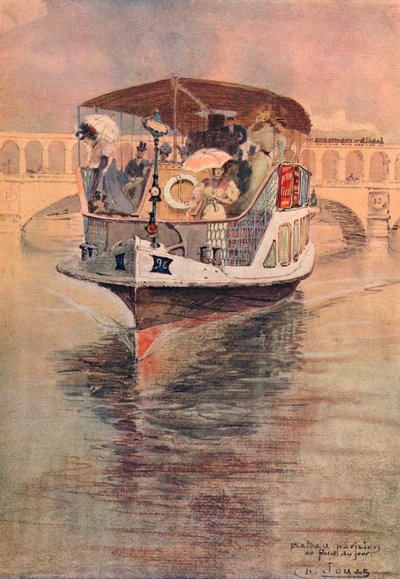 Bateau-Parisien at the Point du Jour by Charles Jouas