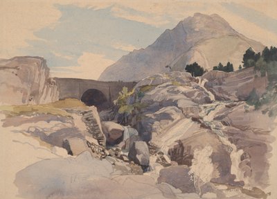 Rhaidar Ogwen, North Wales by Charles Knight