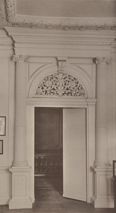 A Door in Ashburnham House, Westminster by Charles Latham