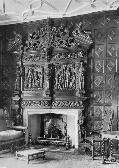 Fireplace in the Small Dining-Room by Charles Latham