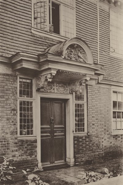 House at Burwash, Doorway by Charles Latham