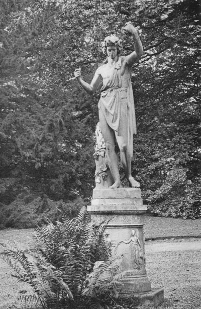 Ribston Hall: A Garden Statue by Charles Latham