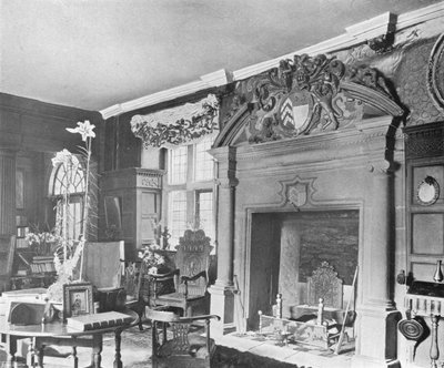 Sydenham House: Interior of the Hall by Charles Latham