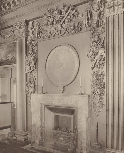 The Admiralty, Whitehall, Board Room Chimney Piece by Charles Latham