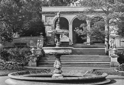 The Loggia and Fountain by Charles Latham