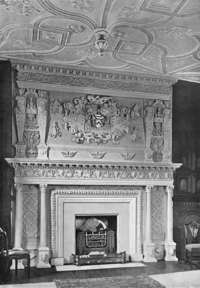 The Red Lodge: The Drawing Room Chimney Piece by Charles Latham