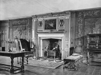 The Tapestry Room at Rothamsted by Charles Latham