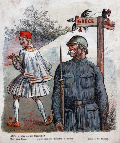 Greece: First World War by Charles Leandre