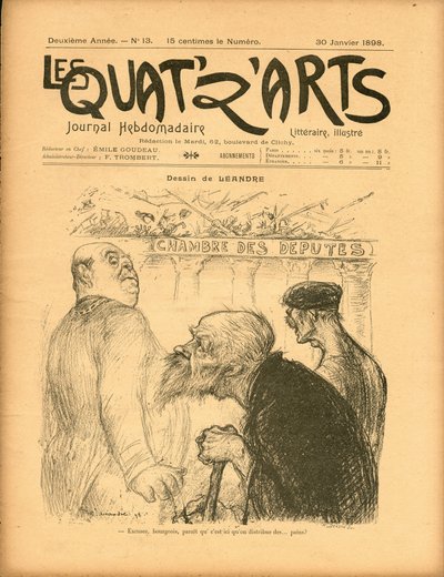 The Four Arts by Charles Leandre