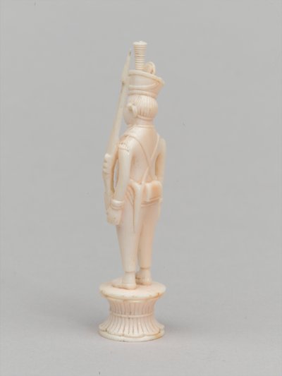 White Pawn, Chess Piece, India, Circa 1820 by Charles Leandre