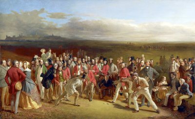 The Golfers by Charles Lees