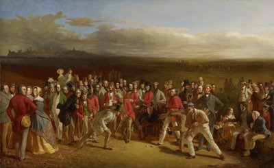 The Golfers by Charles Lees