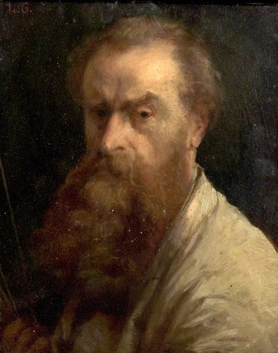 Self Portrait by Charles Louis Gratia