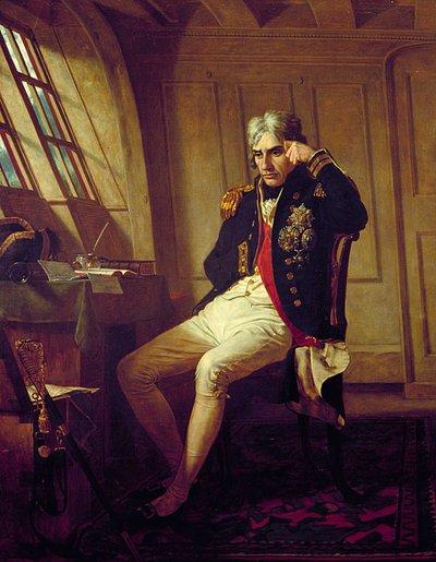 Portrait of Nelson by Charles Lucy