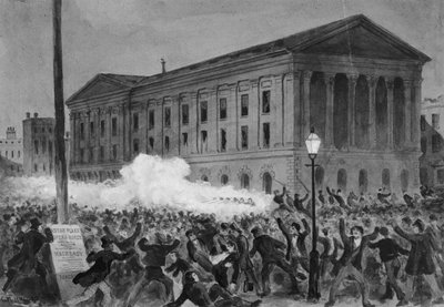 Astor Place Riot by Charles M Jenckes