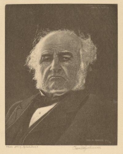 William Gladstone by Charles M. Johnson