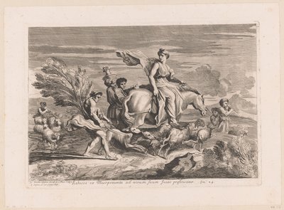 Rebecca Leaving Mesopotamia by Charles Macé