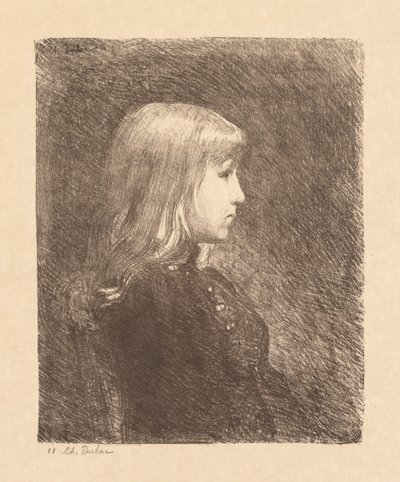 Young Lady by Charles Marie Dulac