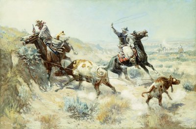 Range Mother by Charles Marion Russell
