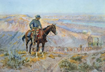 The Wagon Boss by Charles Marion Russell