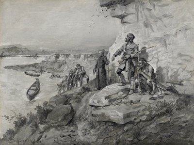 Voyagers, 1898 by Charles Marion Russell