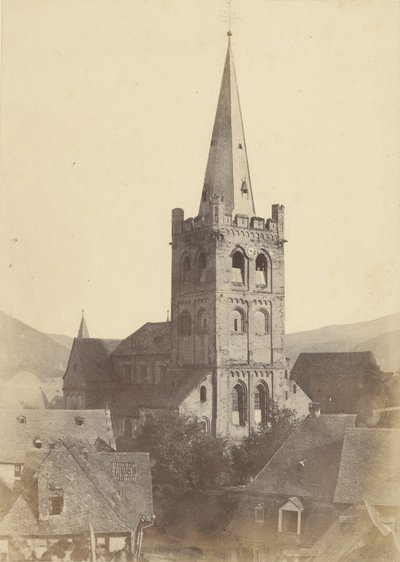 Bacharach: View of the Church by Charles Marville