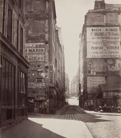 Rue Saint-Jacques by Charles Marville