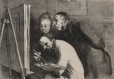 The Painters and the Bourgeois by Charles Maurand